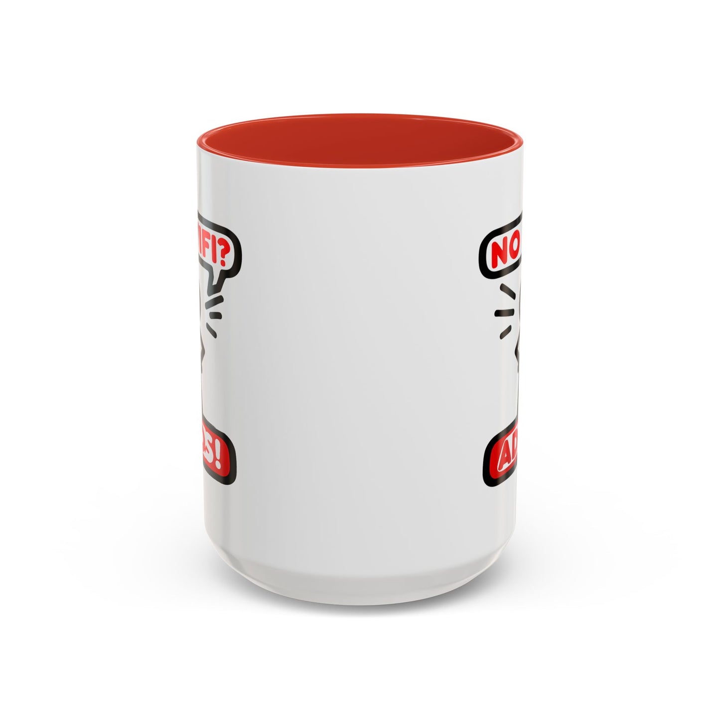 Humor Mug - No Wifi? Adios!