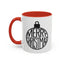 Christmas Mug - Merry Christmas Black Text Ornament