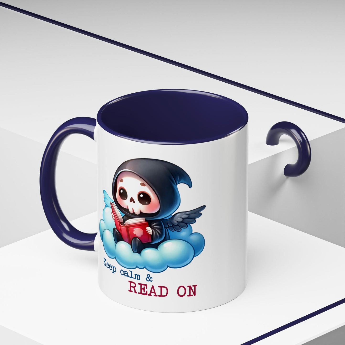 Wellness Mug - Keep Calm And Read On