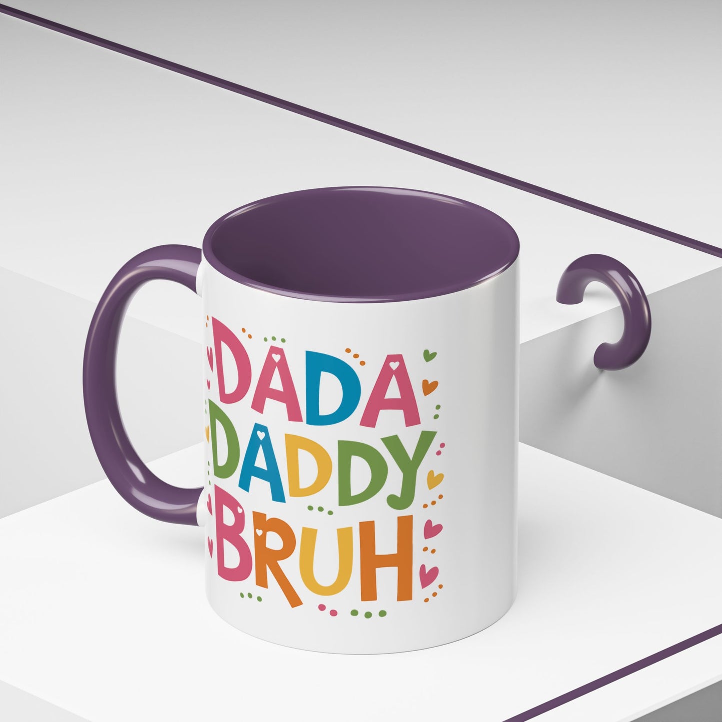 Father's Day Mug - Dada Daddy Dad Bruh