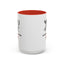 Anniversary Mug - You and Me Red Heart