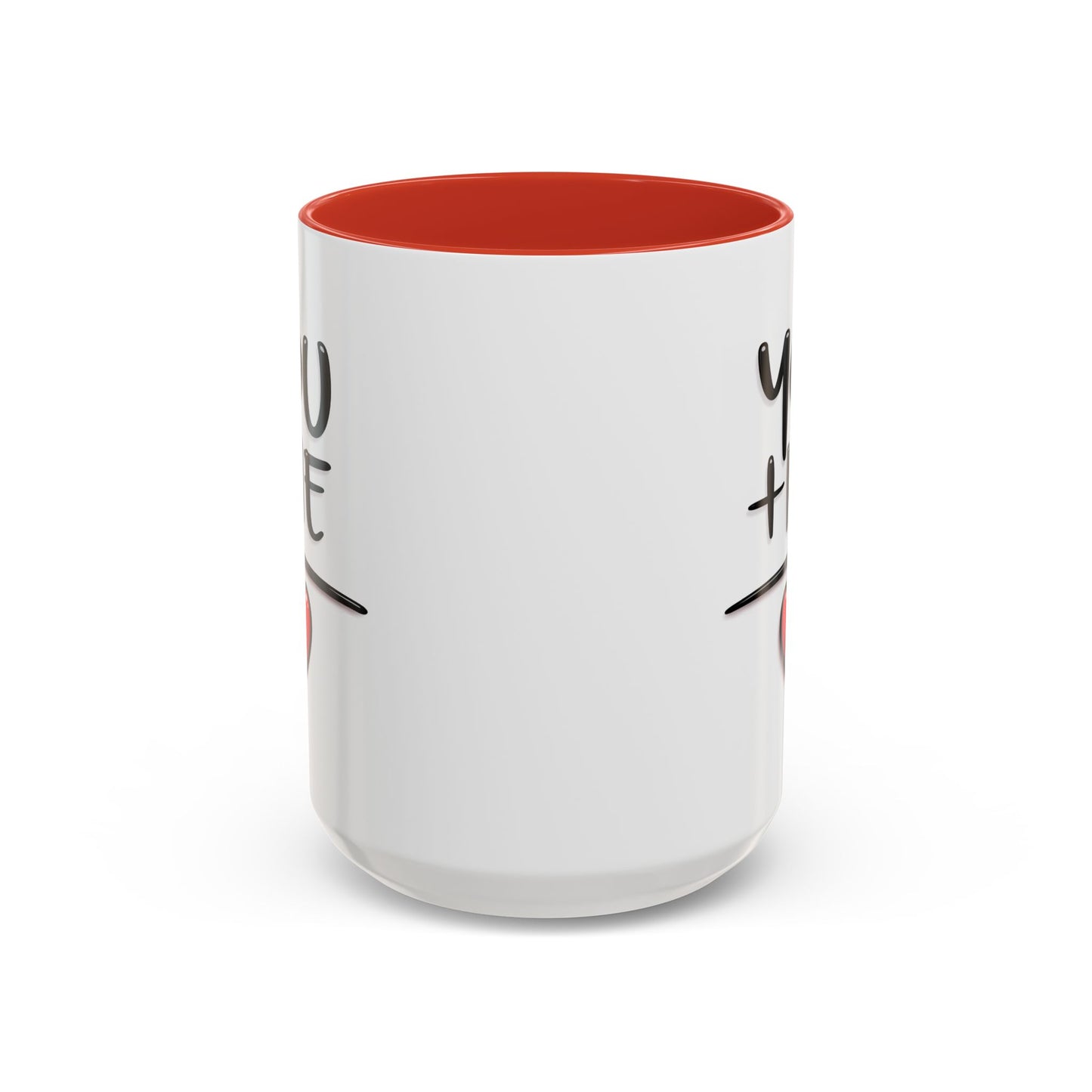 Anniversary Mug - You and Me Red Heart
