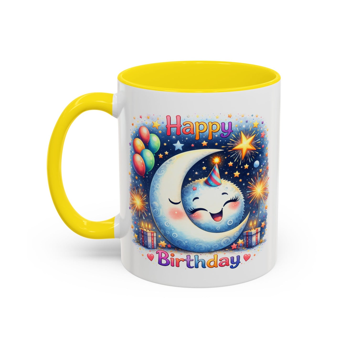 Birthday Mug - Moon and Stars