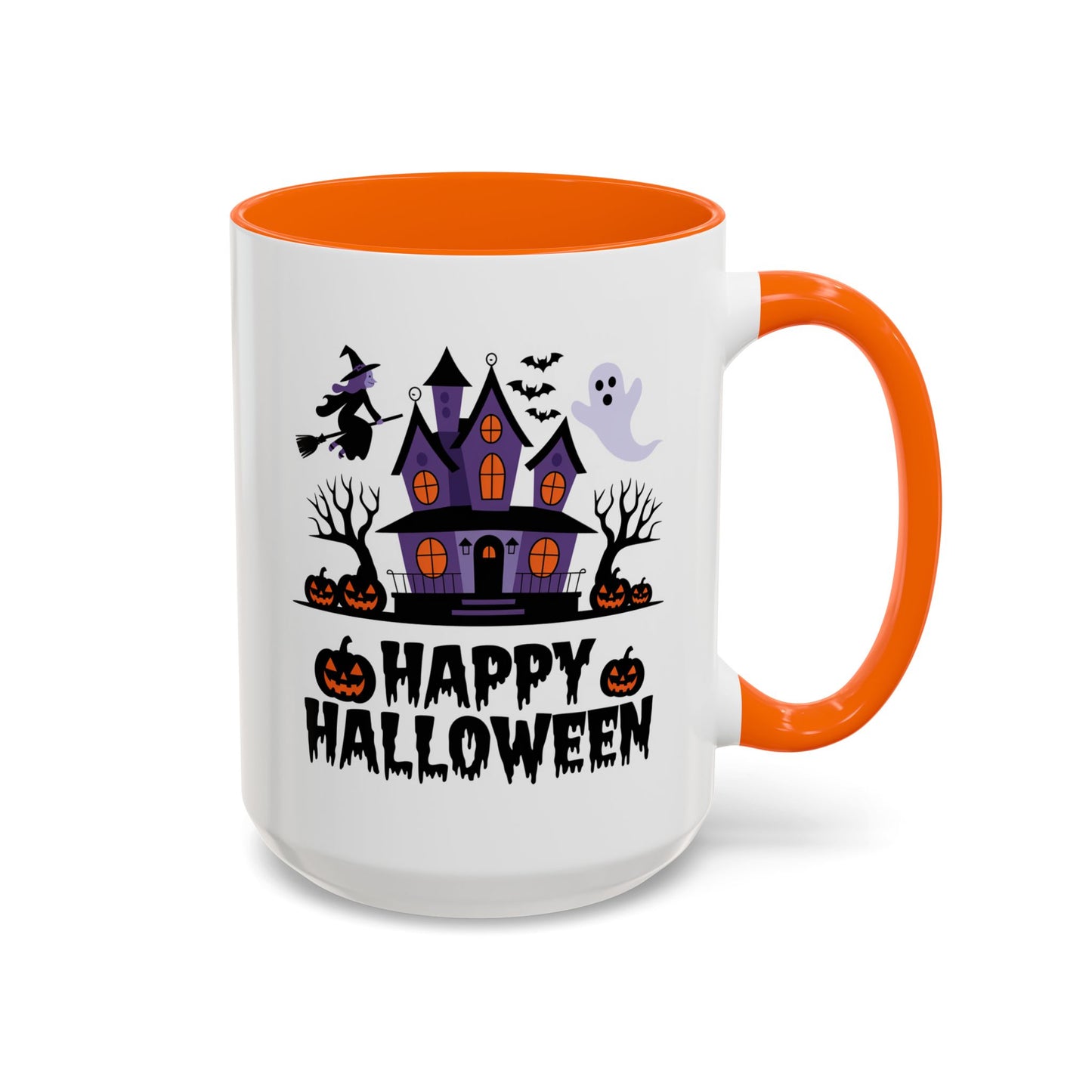 Halloween Mug - Happy Halloween Purple House