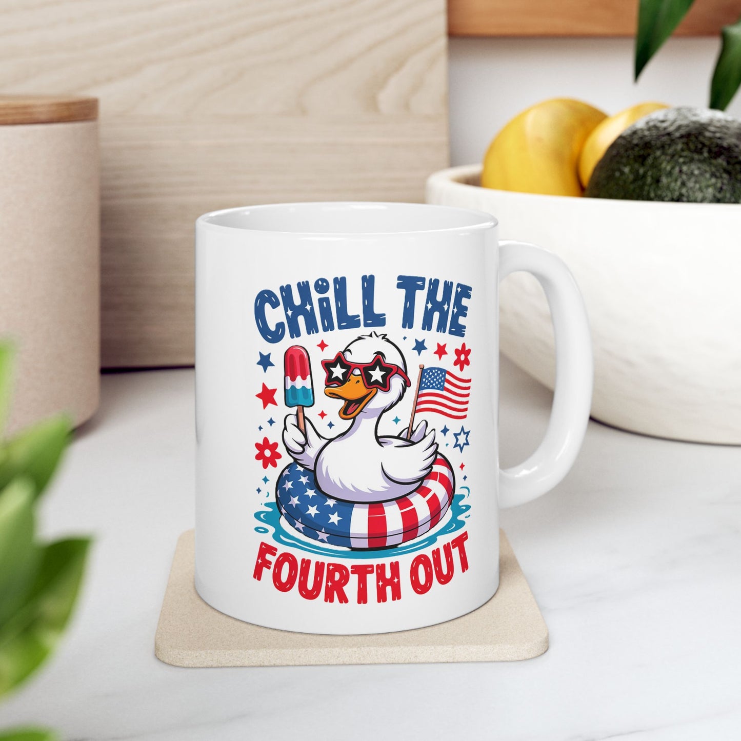4th of July Mug - Chill the Fourth Out