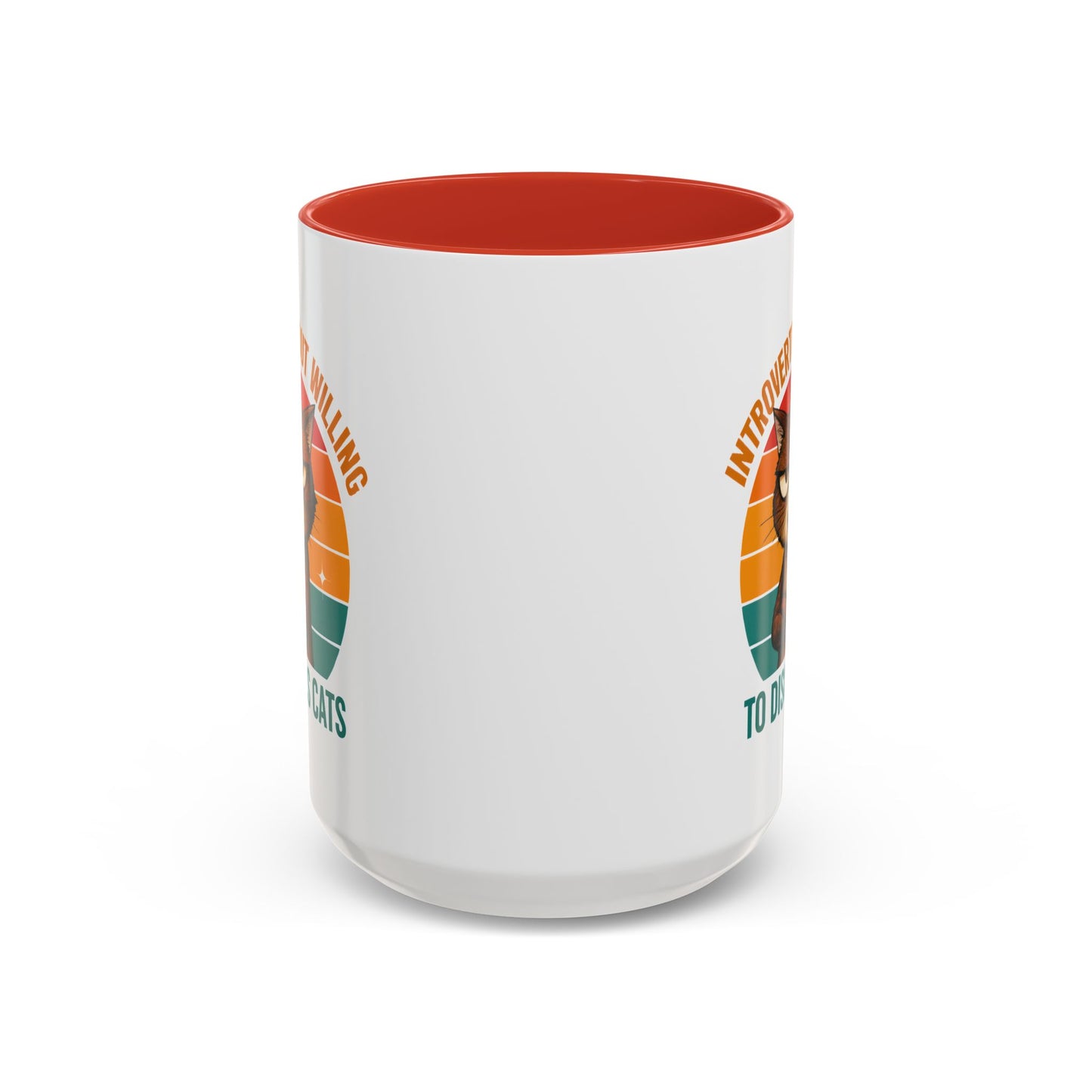 Animal Mug - Introverted But Willing To Discuss Cats