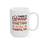 Motivation Mug - There is Always Something To Be Thankful For Leaves