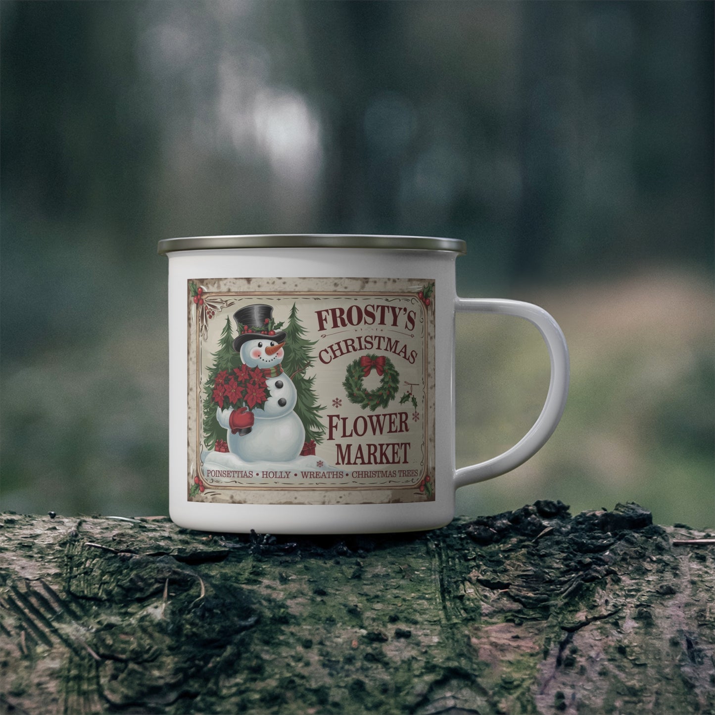 Christmas Mug - Frosty's Christmas Flower Market