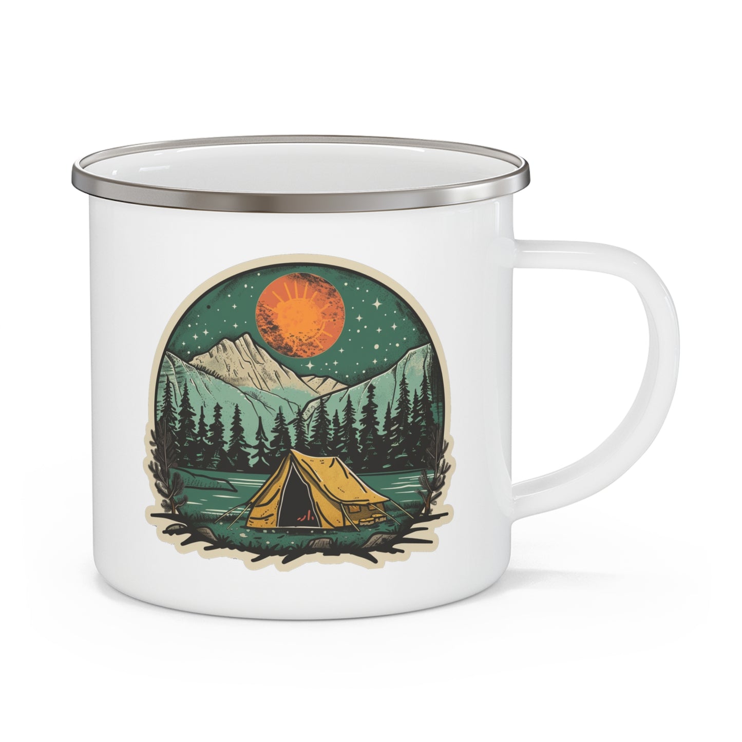 Adventure Mug - Camping Landscape 9