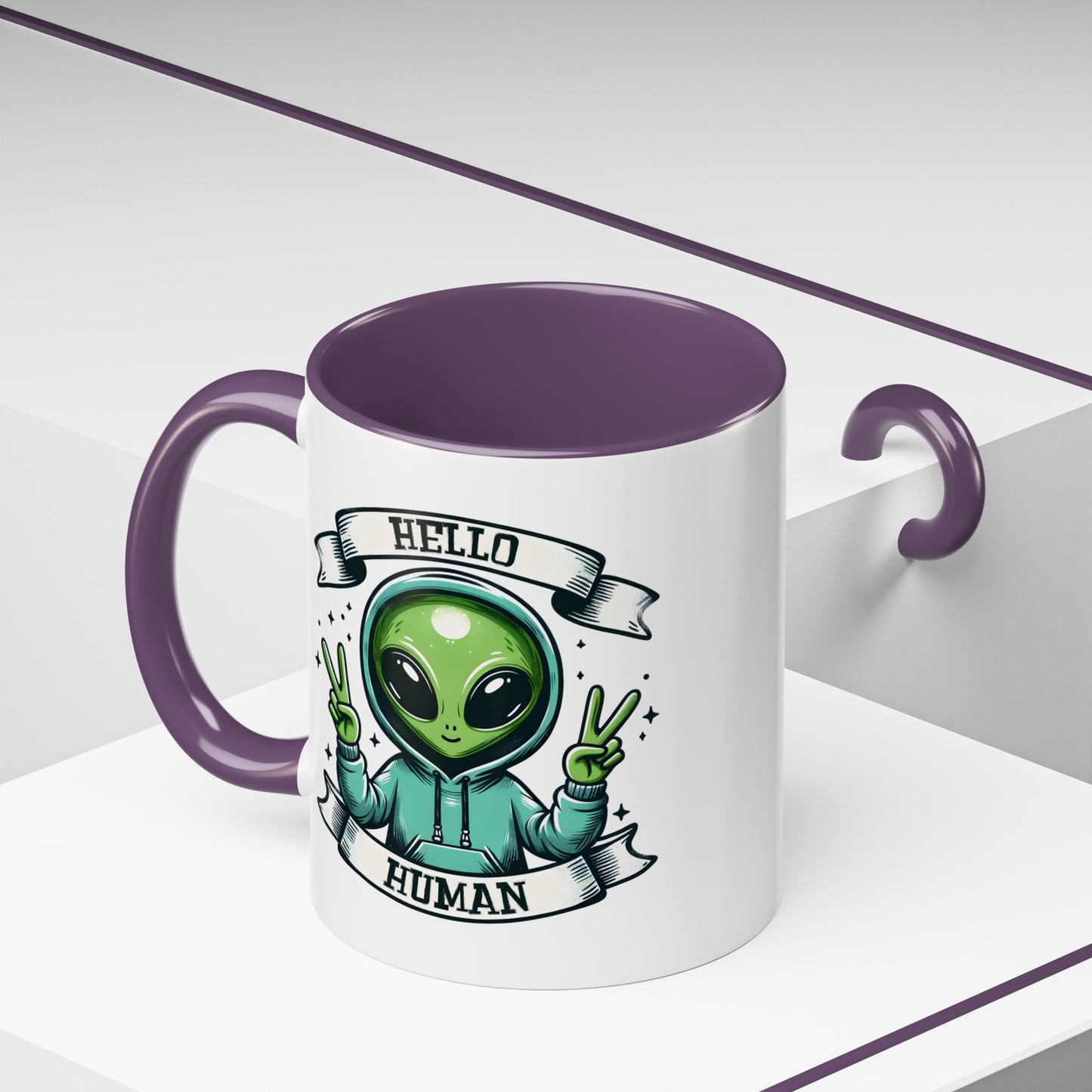 Alien Mug - Hello Human