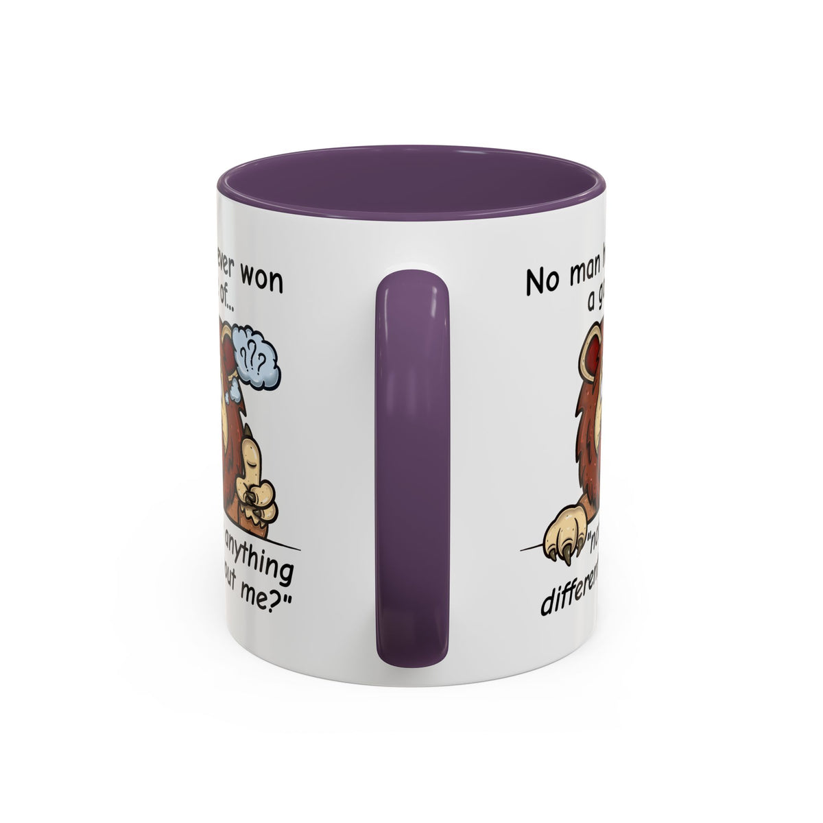 Humor Mug - No Man Has Ever Won a Game