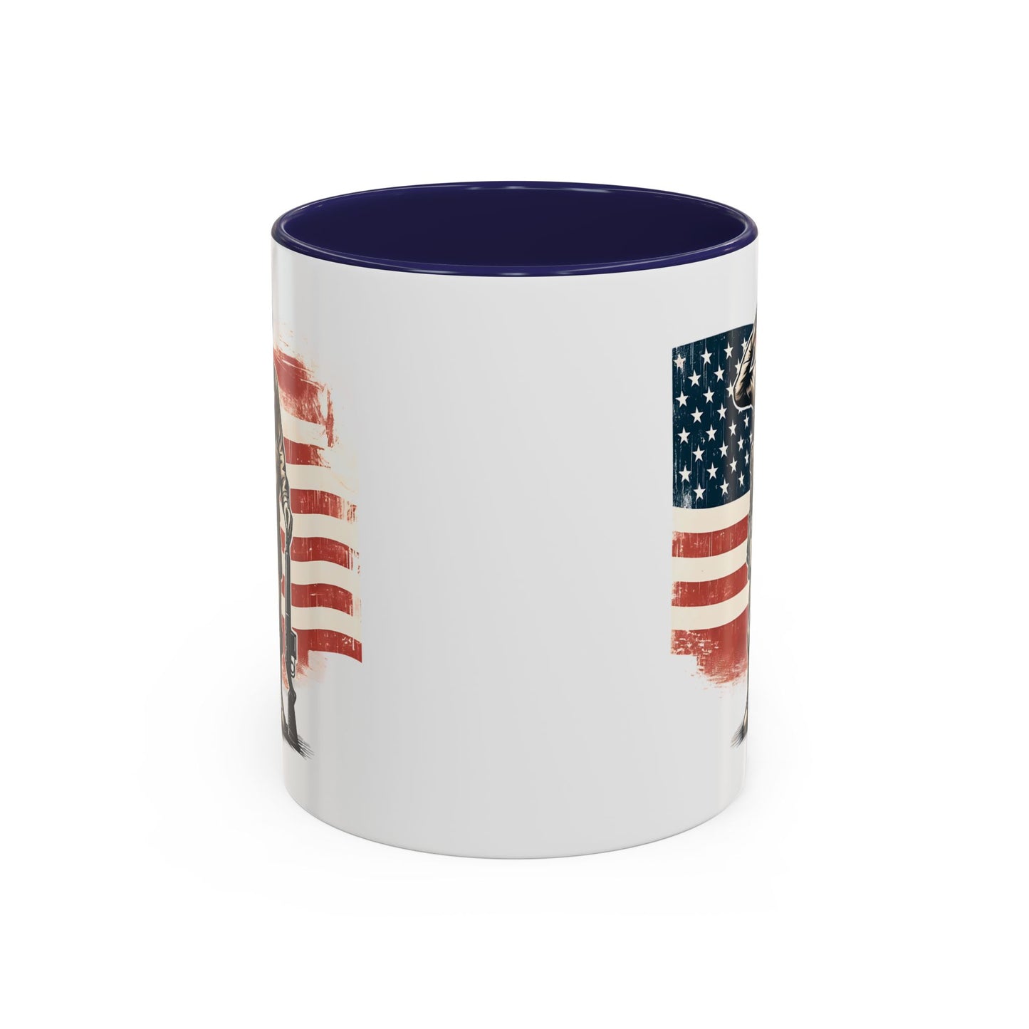 4th of July Mug - American Soldier Flag