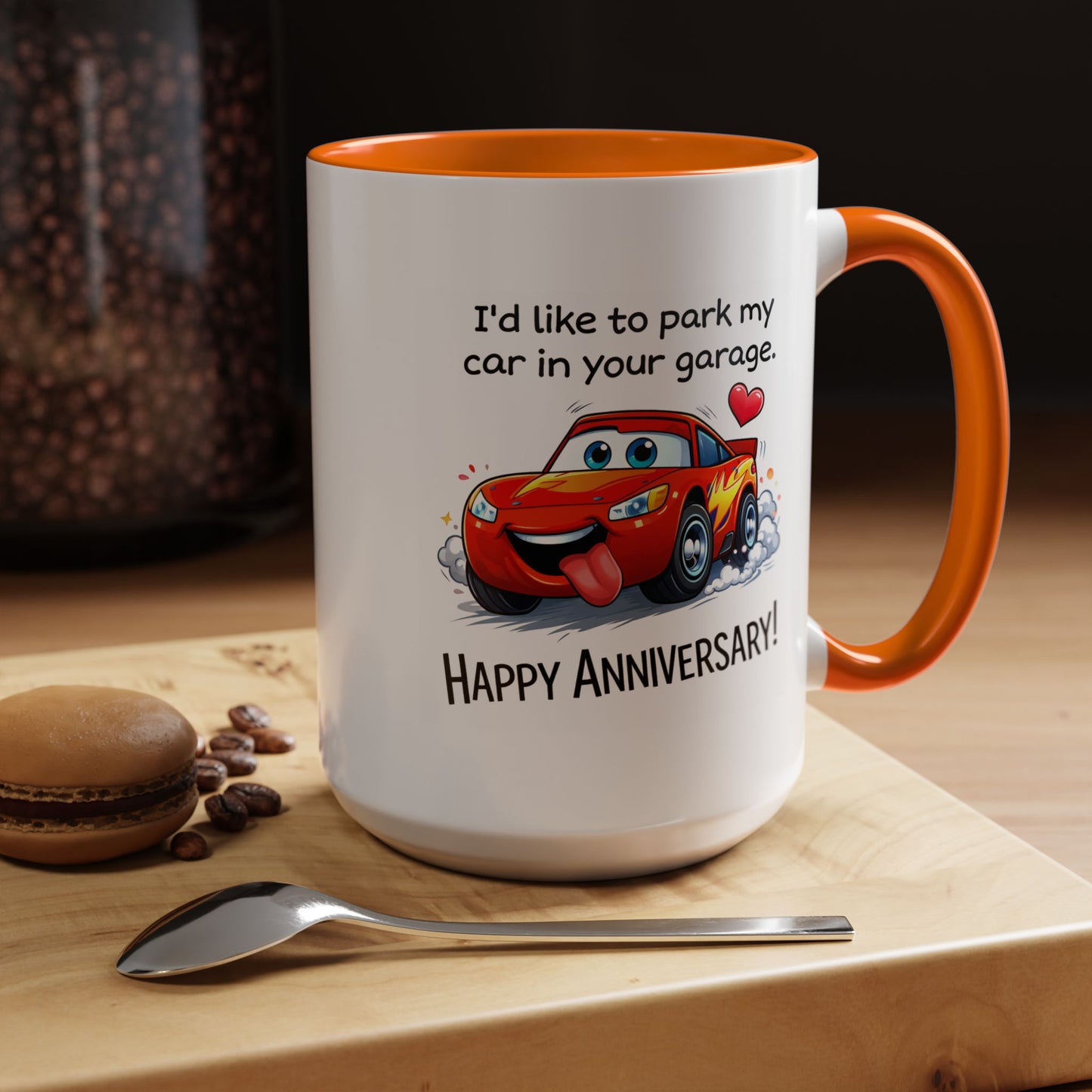 Anniversary Mug - I'd Like To Park