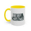Christmas Mug - Merry Christmas White & Black Text Tree