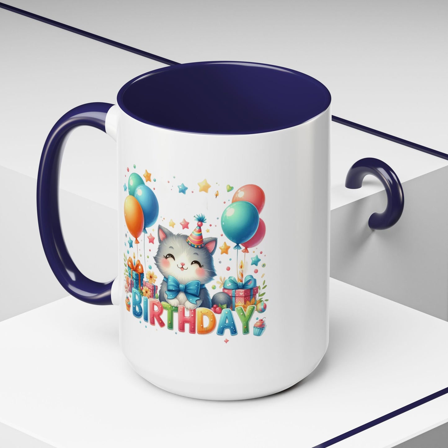 Birthday Mug - Birthday Kitty