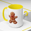 Christmas Mug - Decorative Gingerbread Man