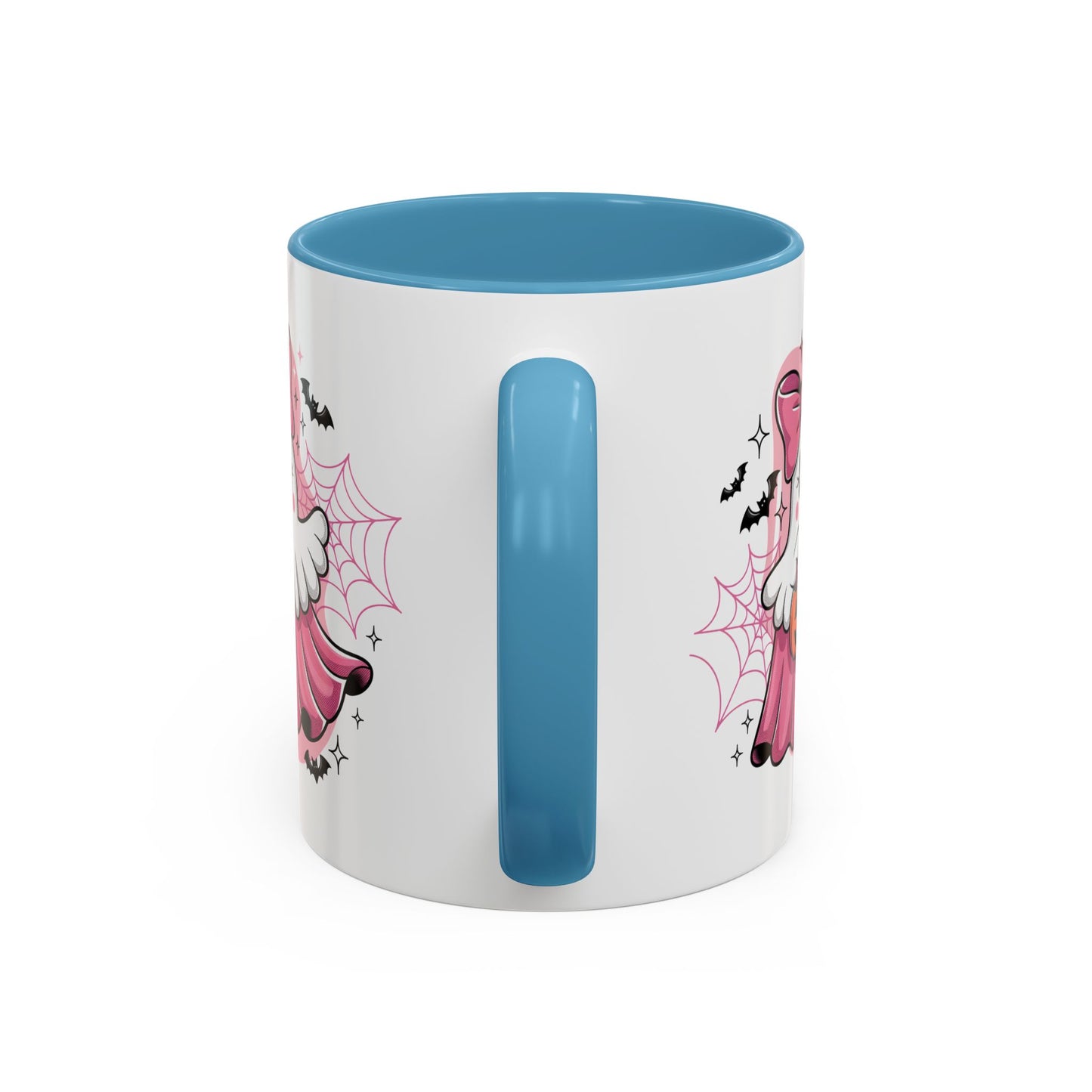 Halloween Mug - Ghost With Pink Bow