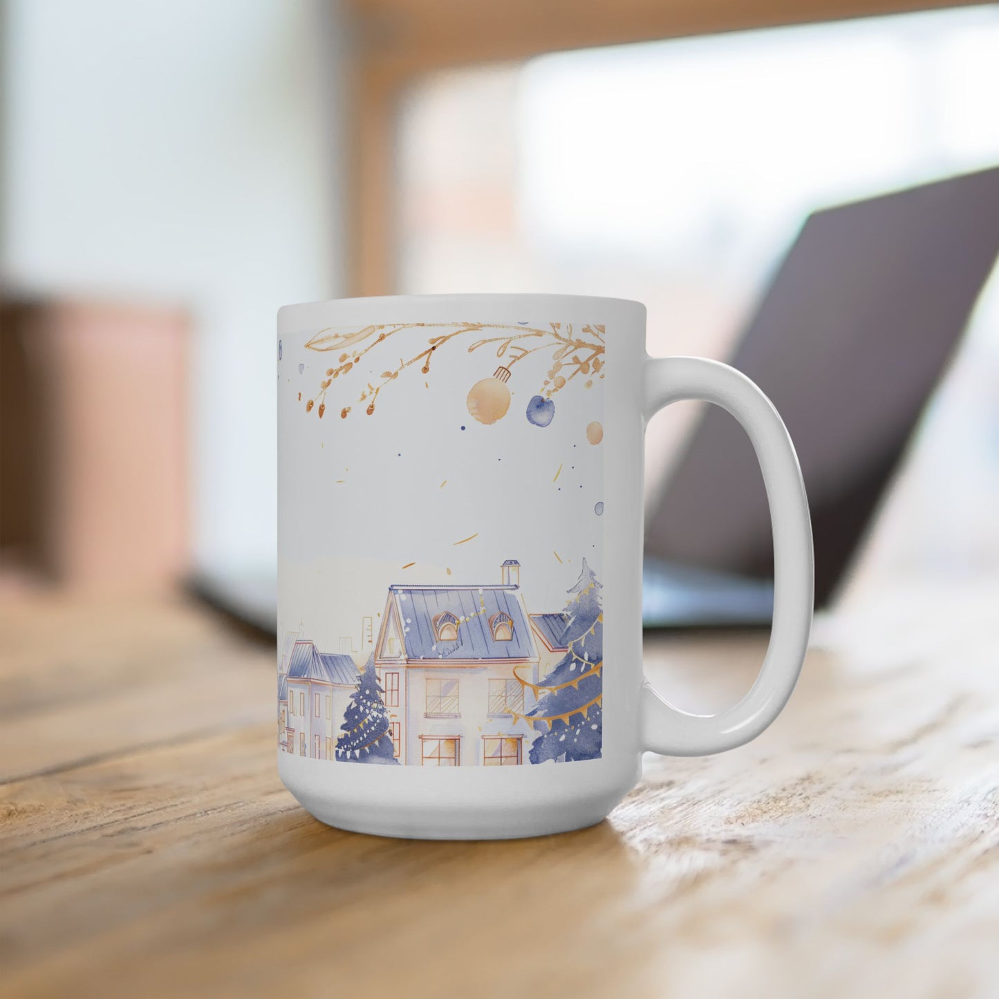 Christmas Mug - Christmas Town Wrap 3
