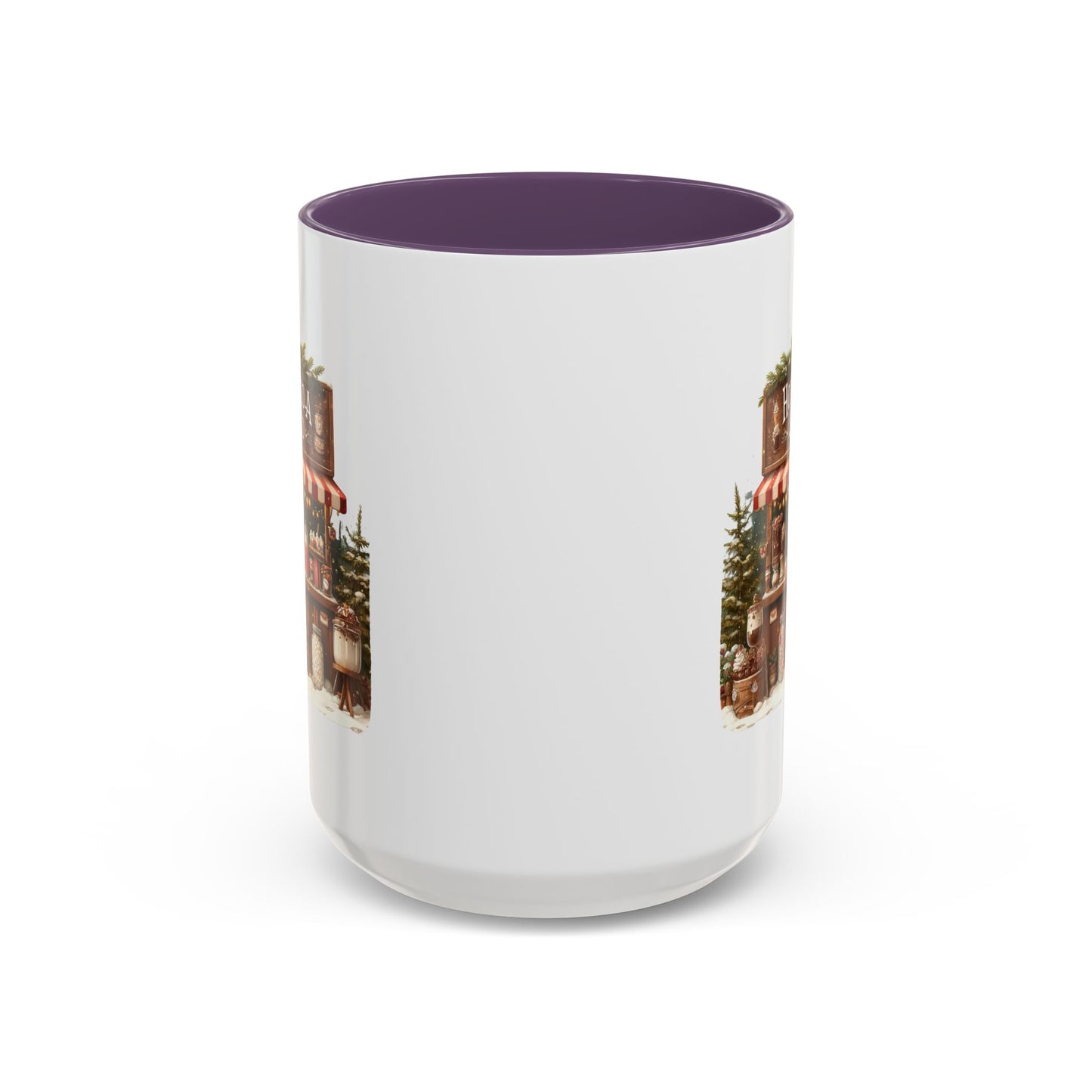 Christmas Mug - Hot Cocoa Stand White Text
