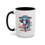 Alien Mug - Multicoloured Cow