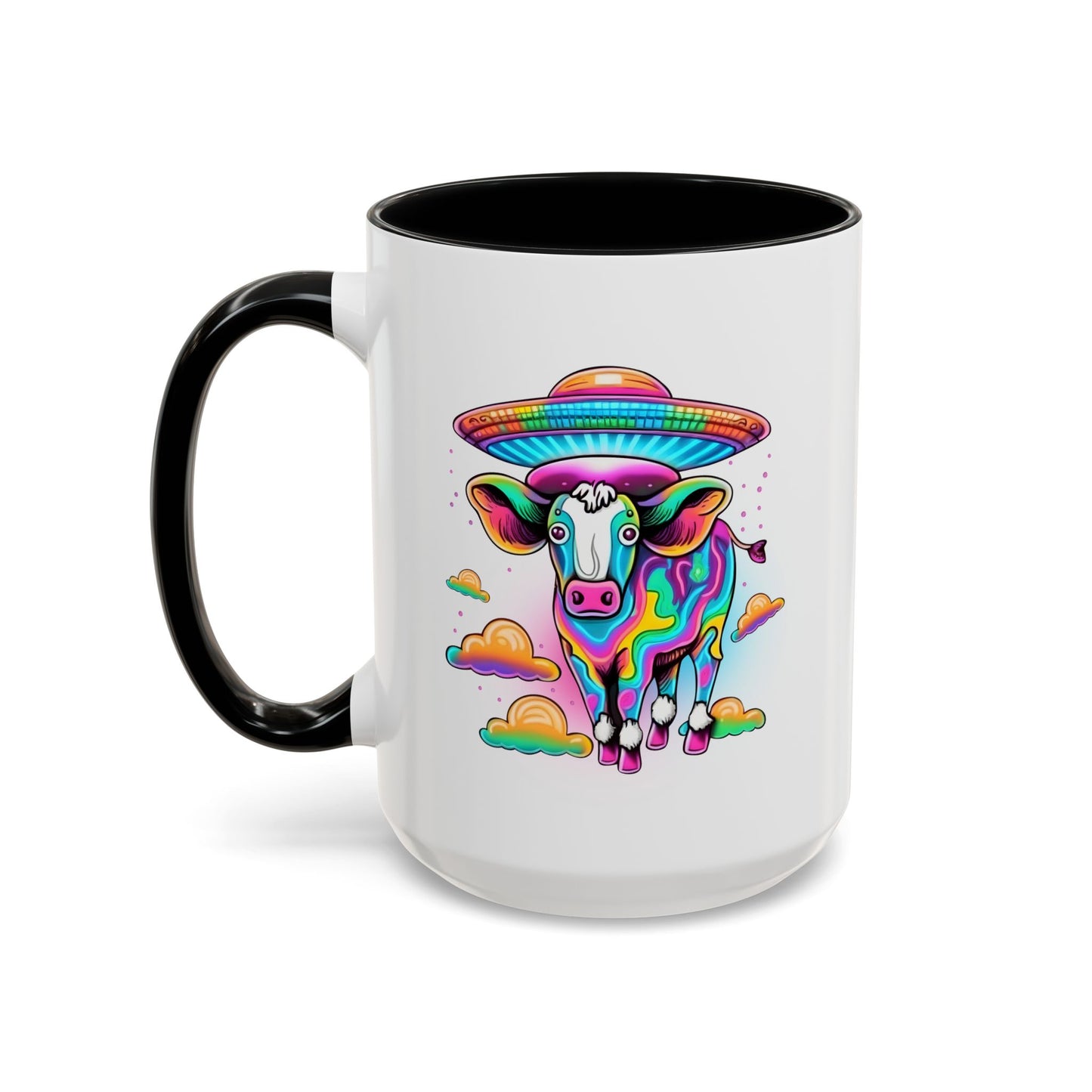 Alien Mug - Multicoloured Cow