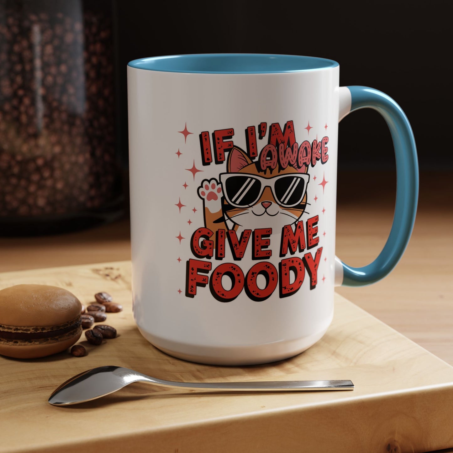 Animal Mug - If I'm Awake Give Me Foody
