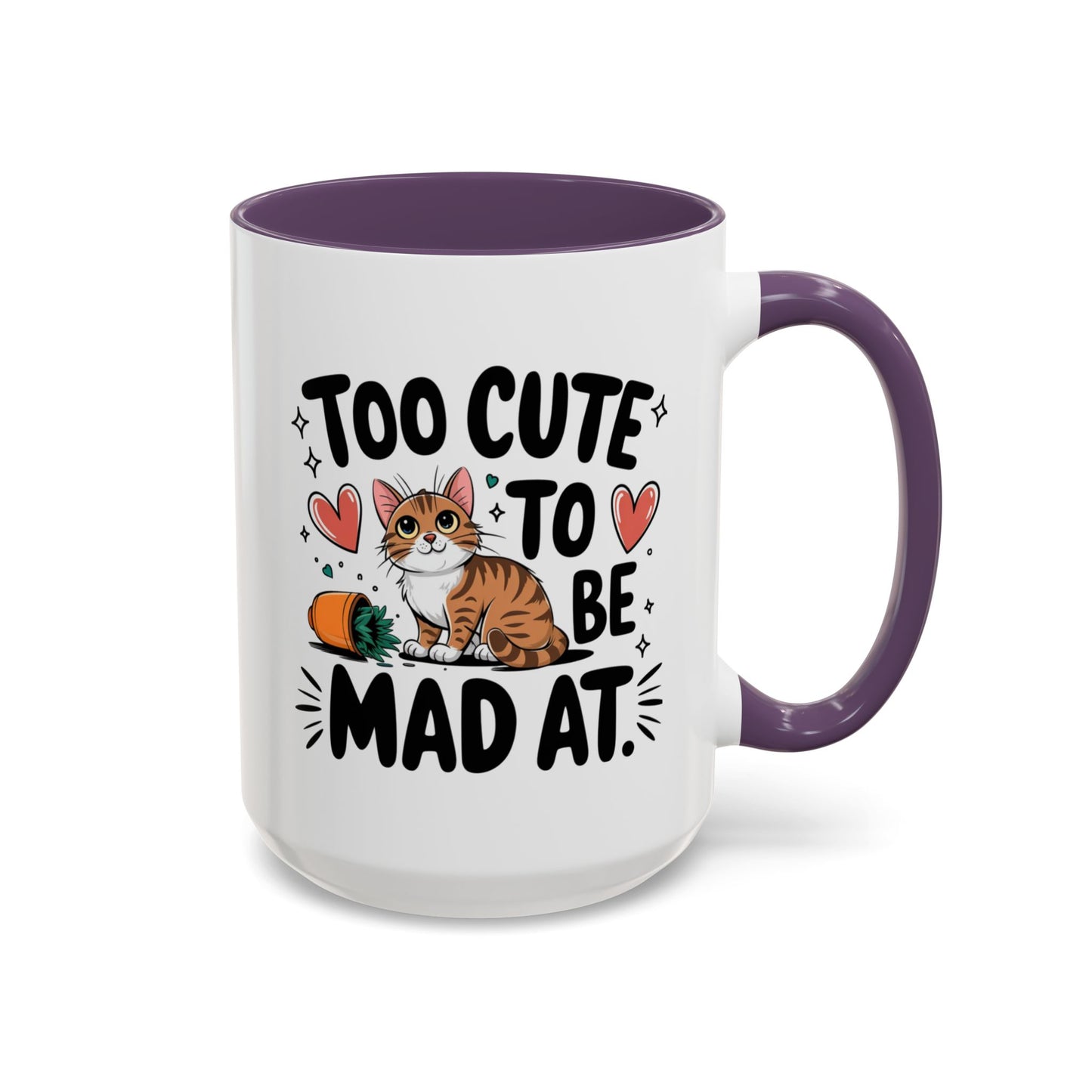 Animal Mug - Too Cute To Be Mad At