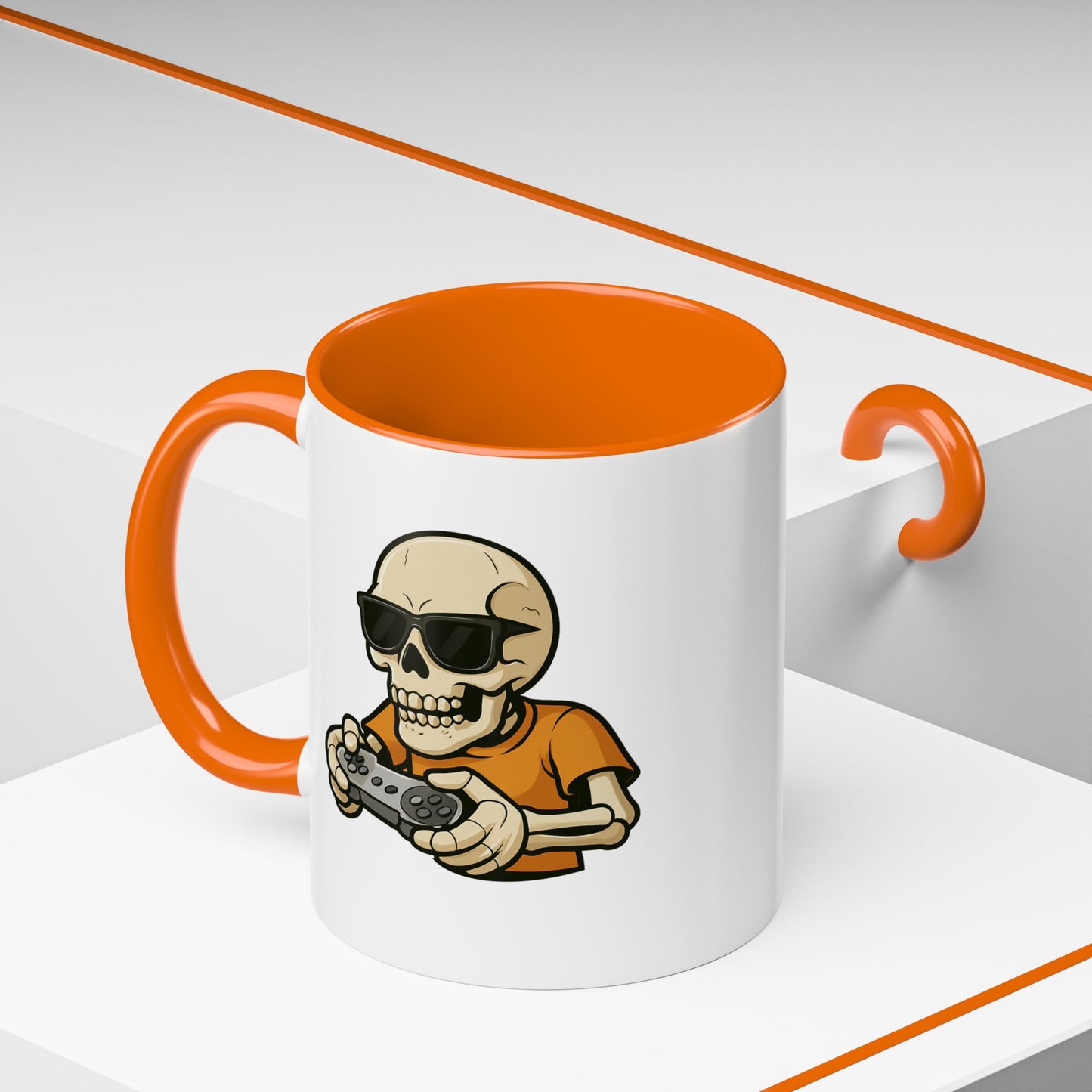 Halloween Mug - Gaming Skeleton