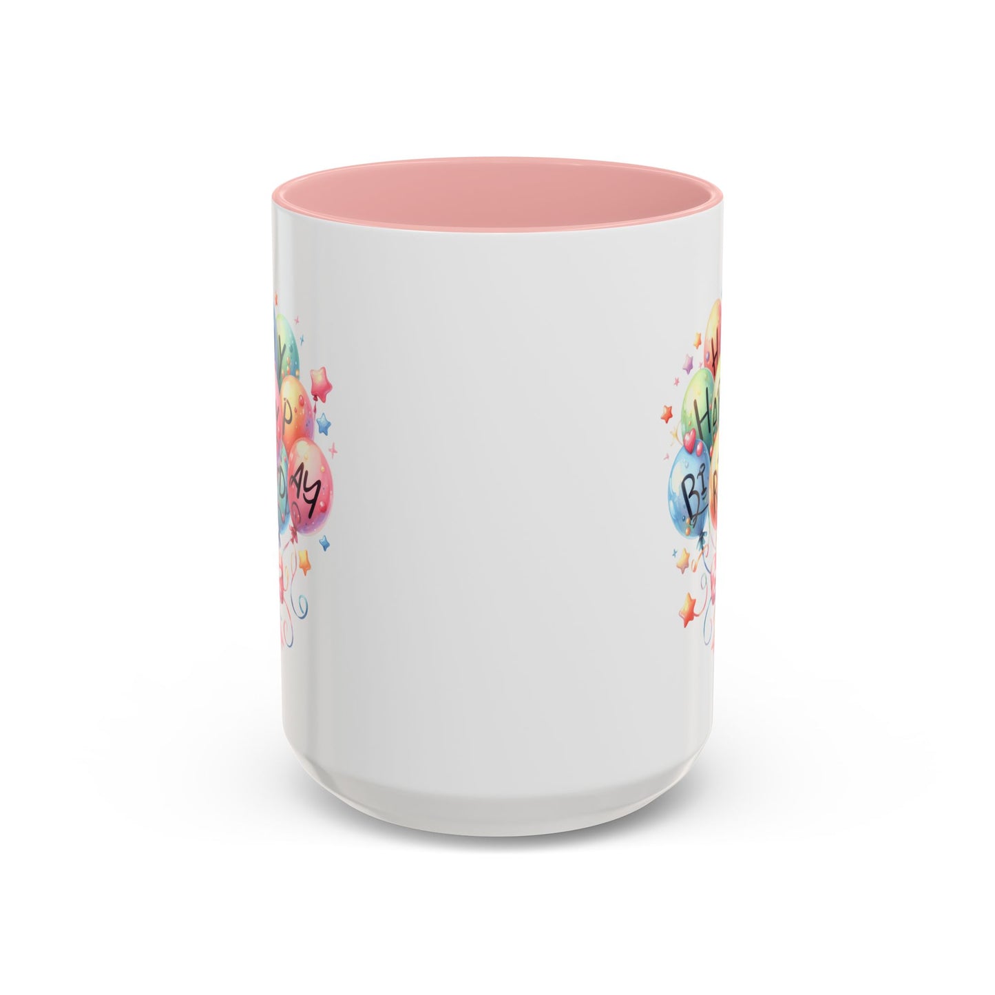 Birthday Mug - Happy Birthday Balloons