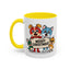 Christmas Mug - Merry Christmas Black Text Mouse Dog Cat Bird