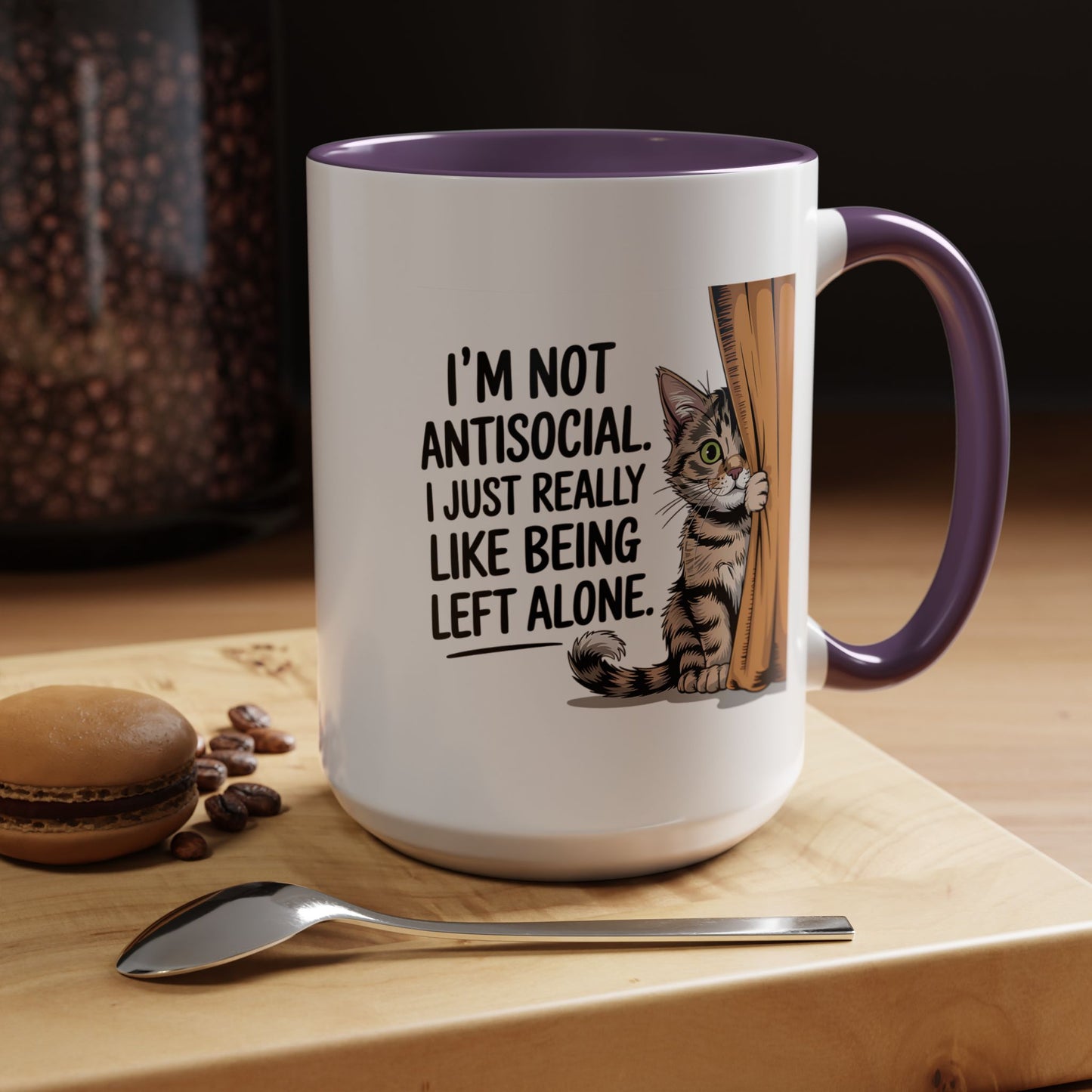 Animal Mug - I'm Not Antisocial