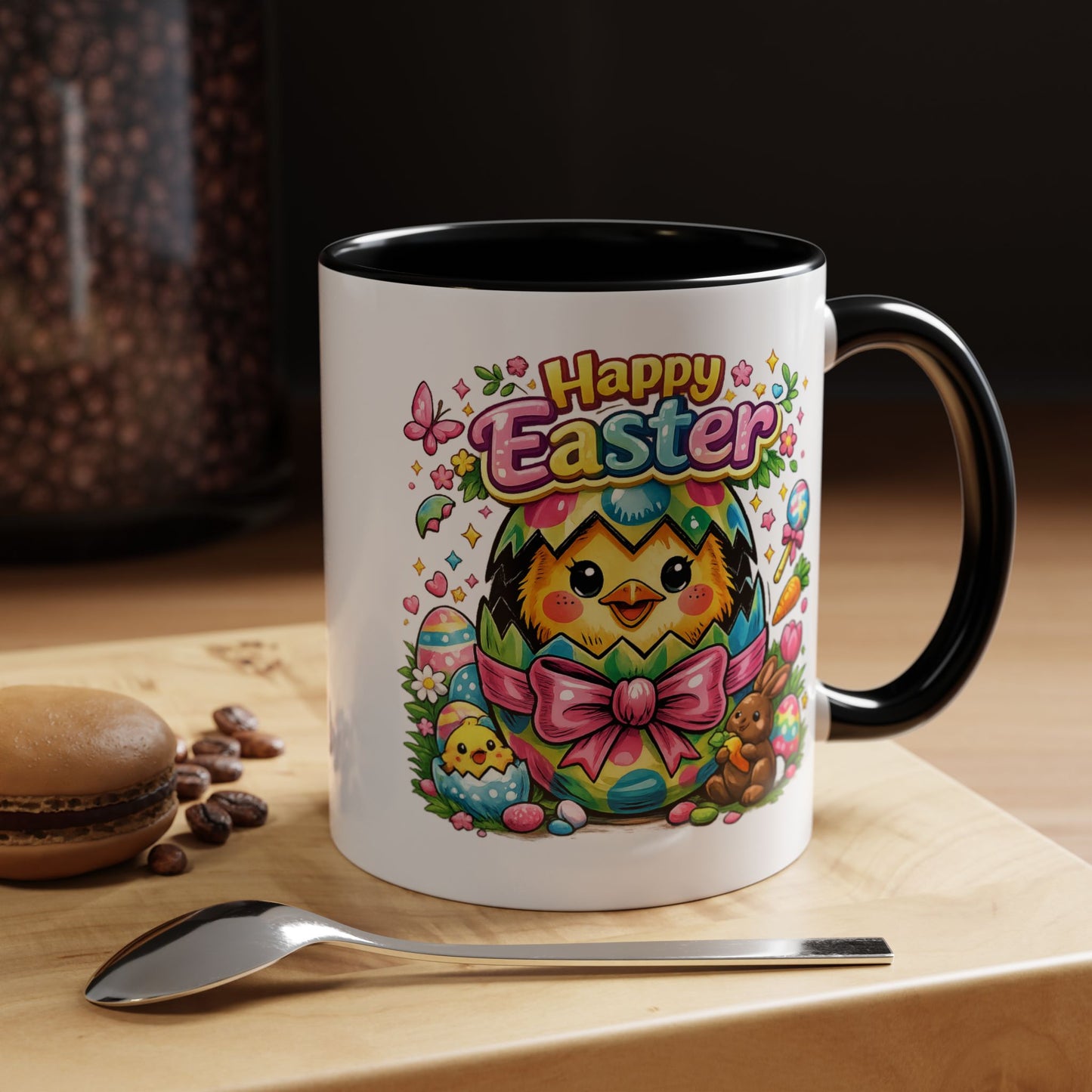 Easter Mug - Happy Easter Chics & Bunny