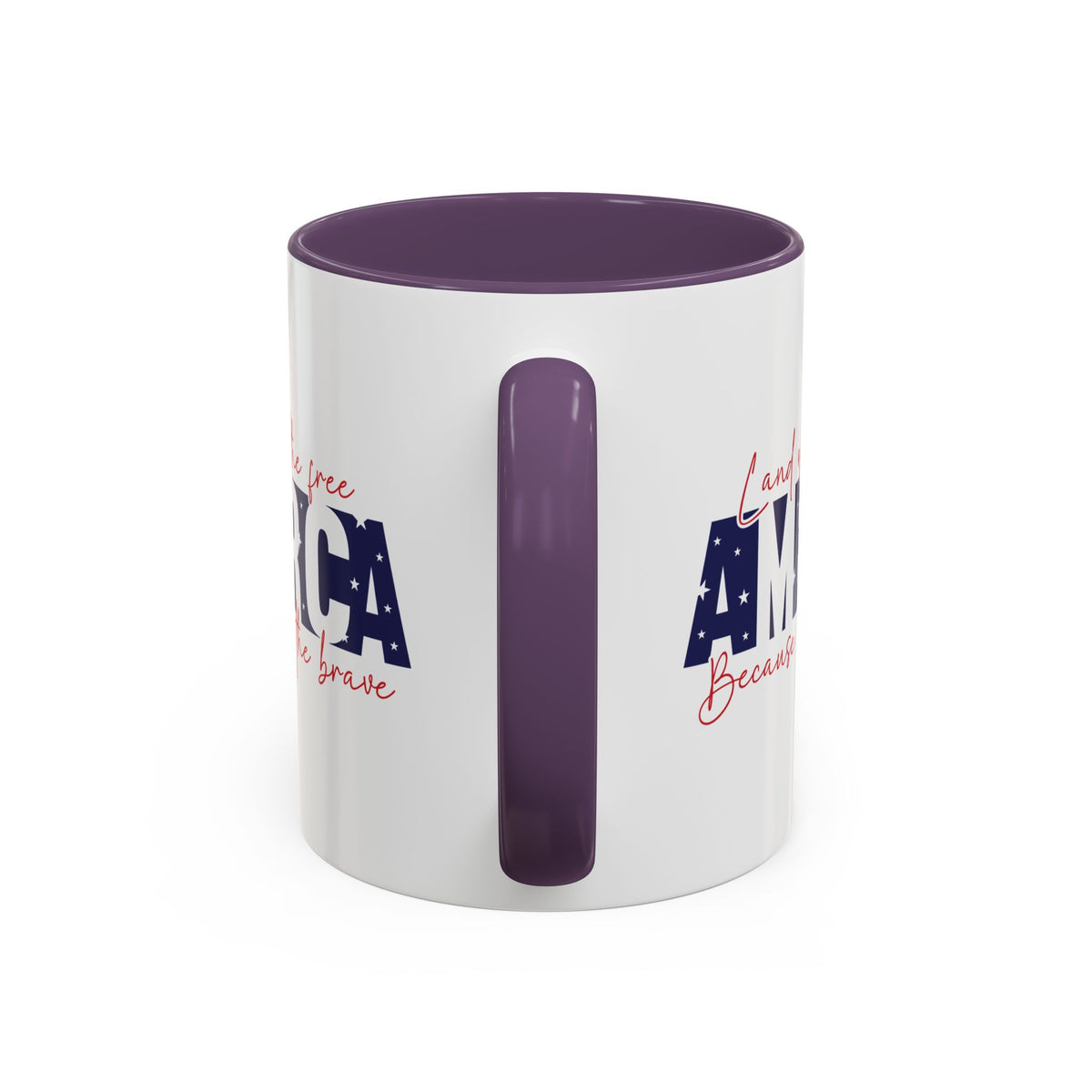 4th of July Mug - American Land of the Free Stars