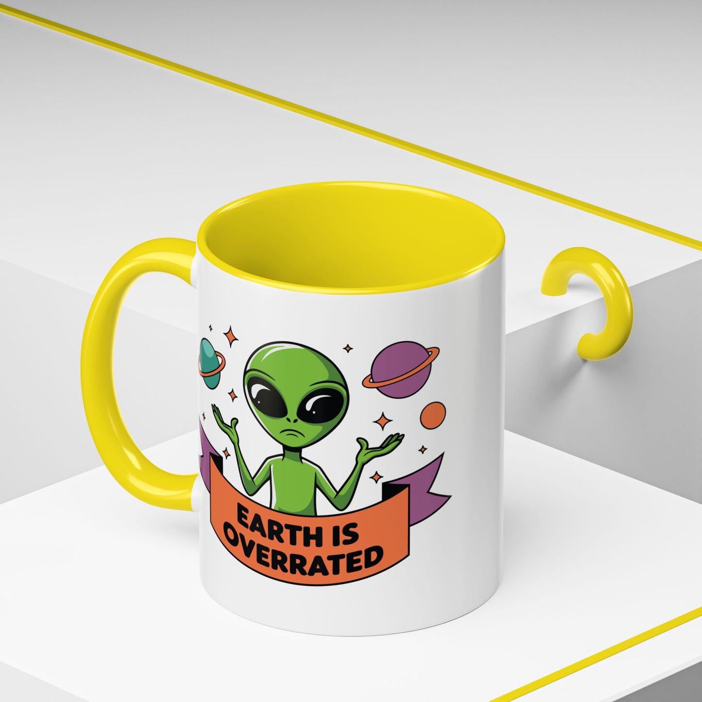Alien Mug - Earth Is Overrated