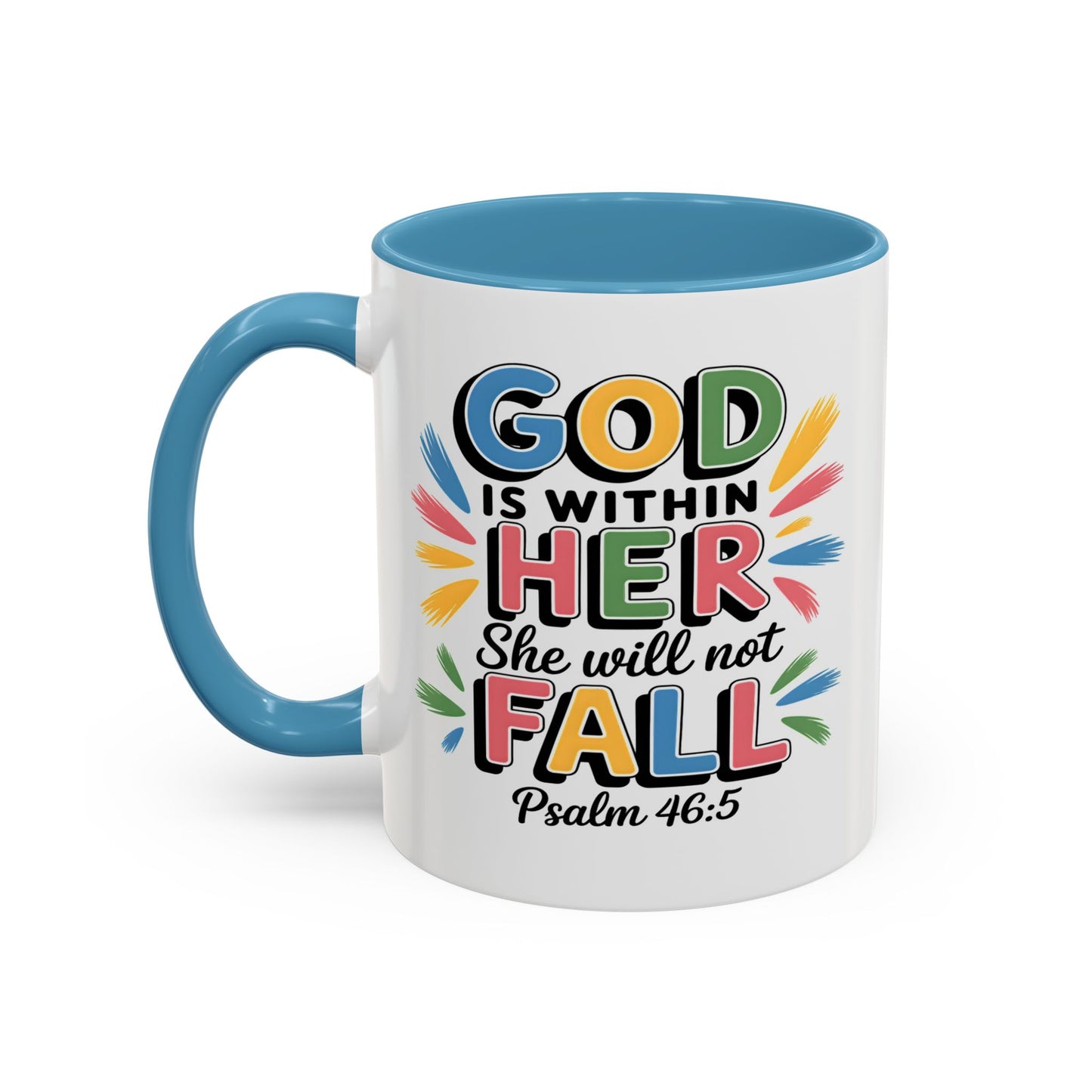 Religious Mug - God Is With Her