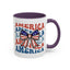 4th of July Mug - America Bow