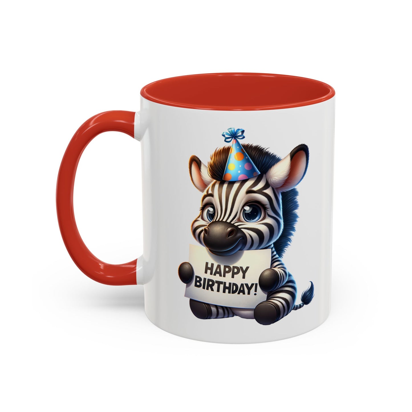 Birthday Mug - Zebra Clipart