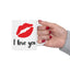 Valentine's Day Mug - I Love You Lipstick Kiss