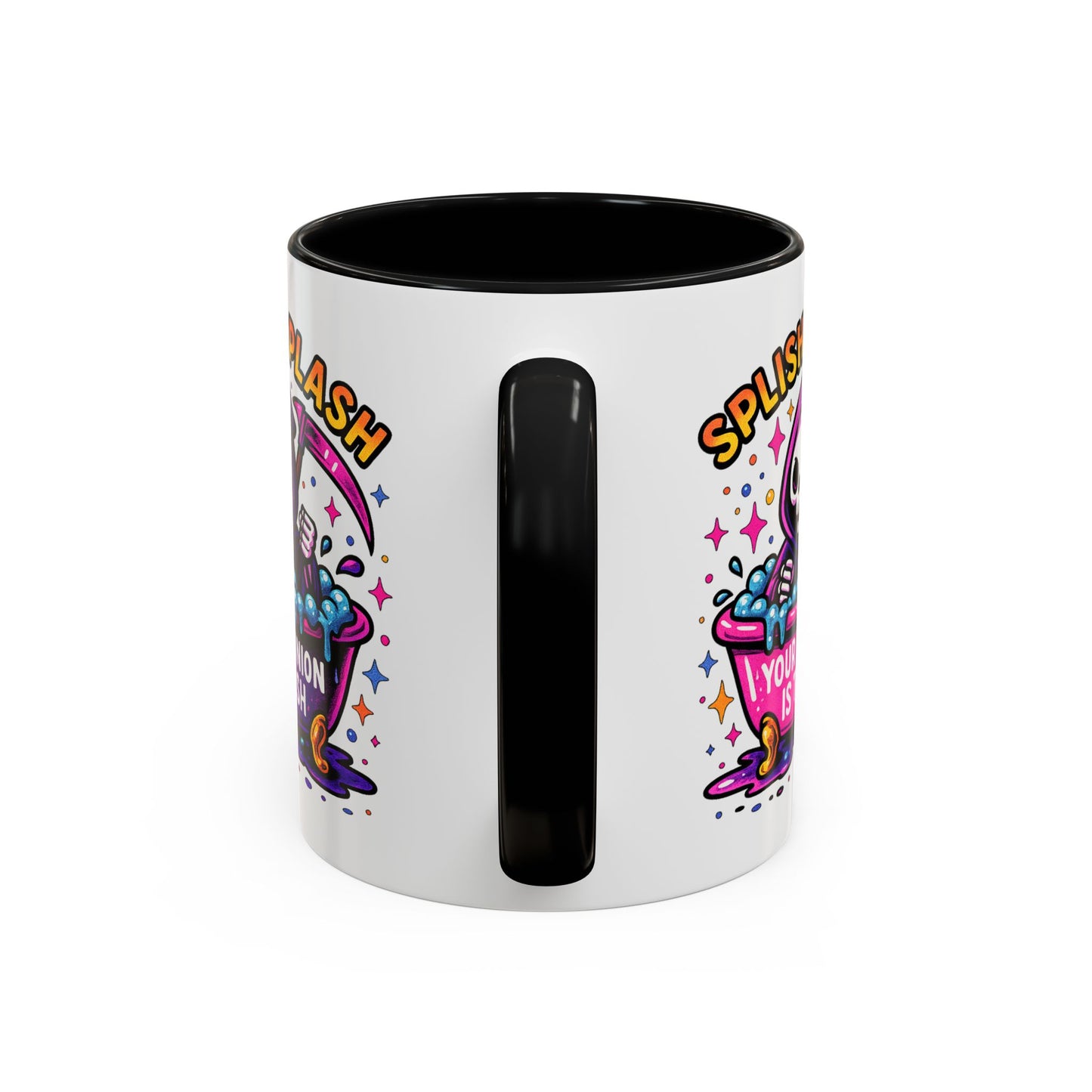 Humor Mug - Splish Splash Your Opinion is Trash