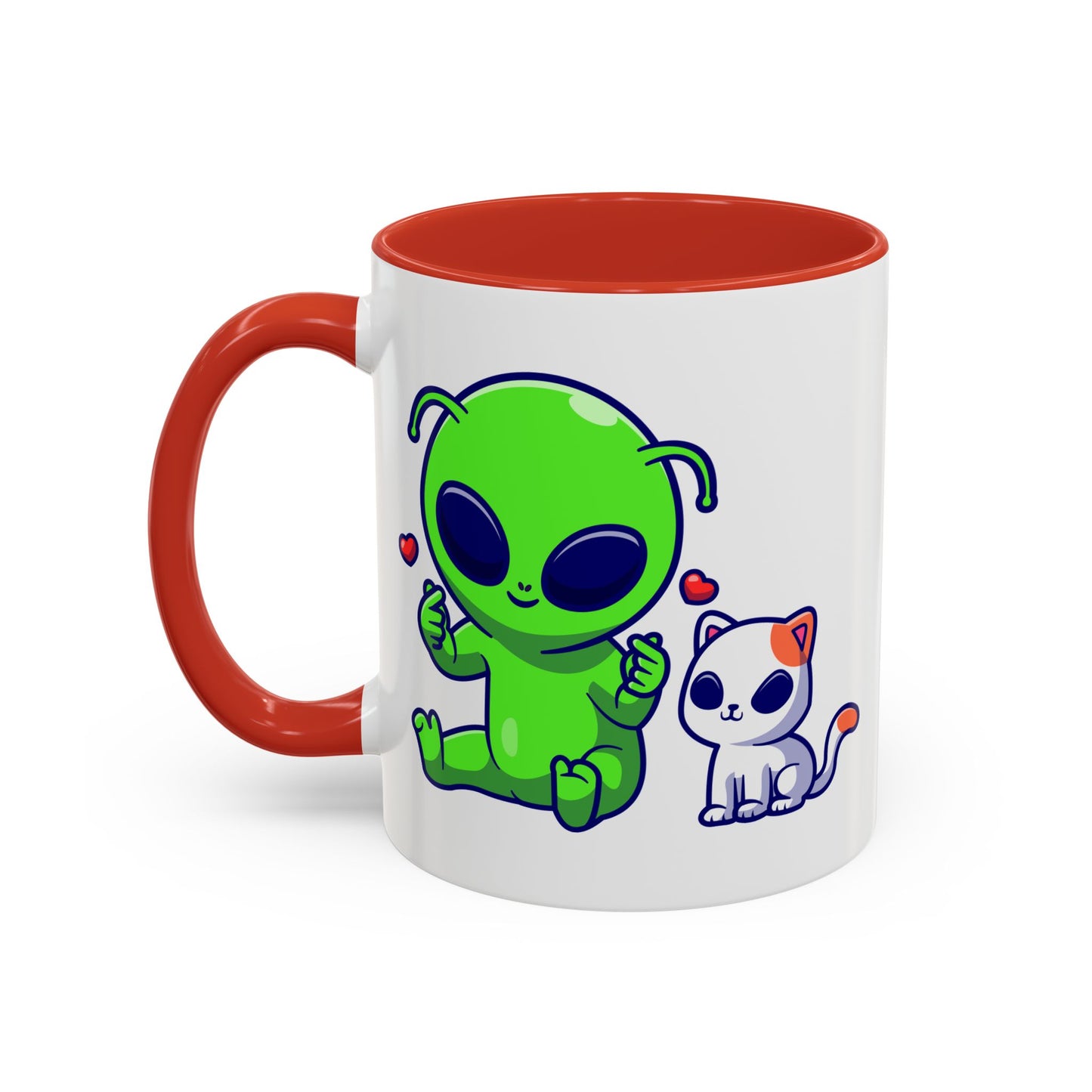 Alien Mug - Cute Alien Cat