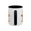 Christmas Mug - Gingerbread Man Green Bow