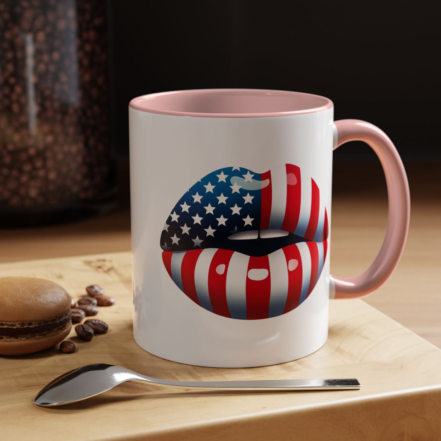 4th of July - American Flag Lips