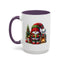Christmas Mug - Gnome Fireplace