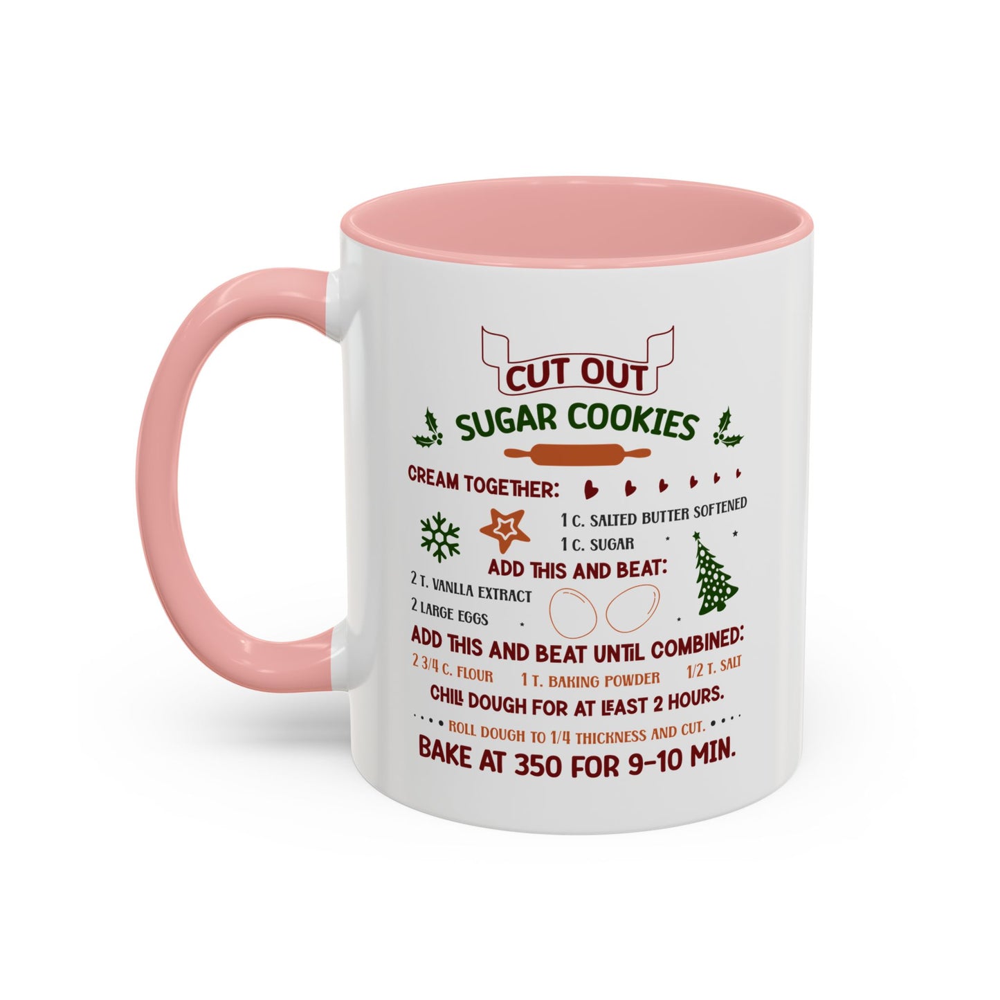 Christmas Mug - Cut Out Sugar Cookies Recipe