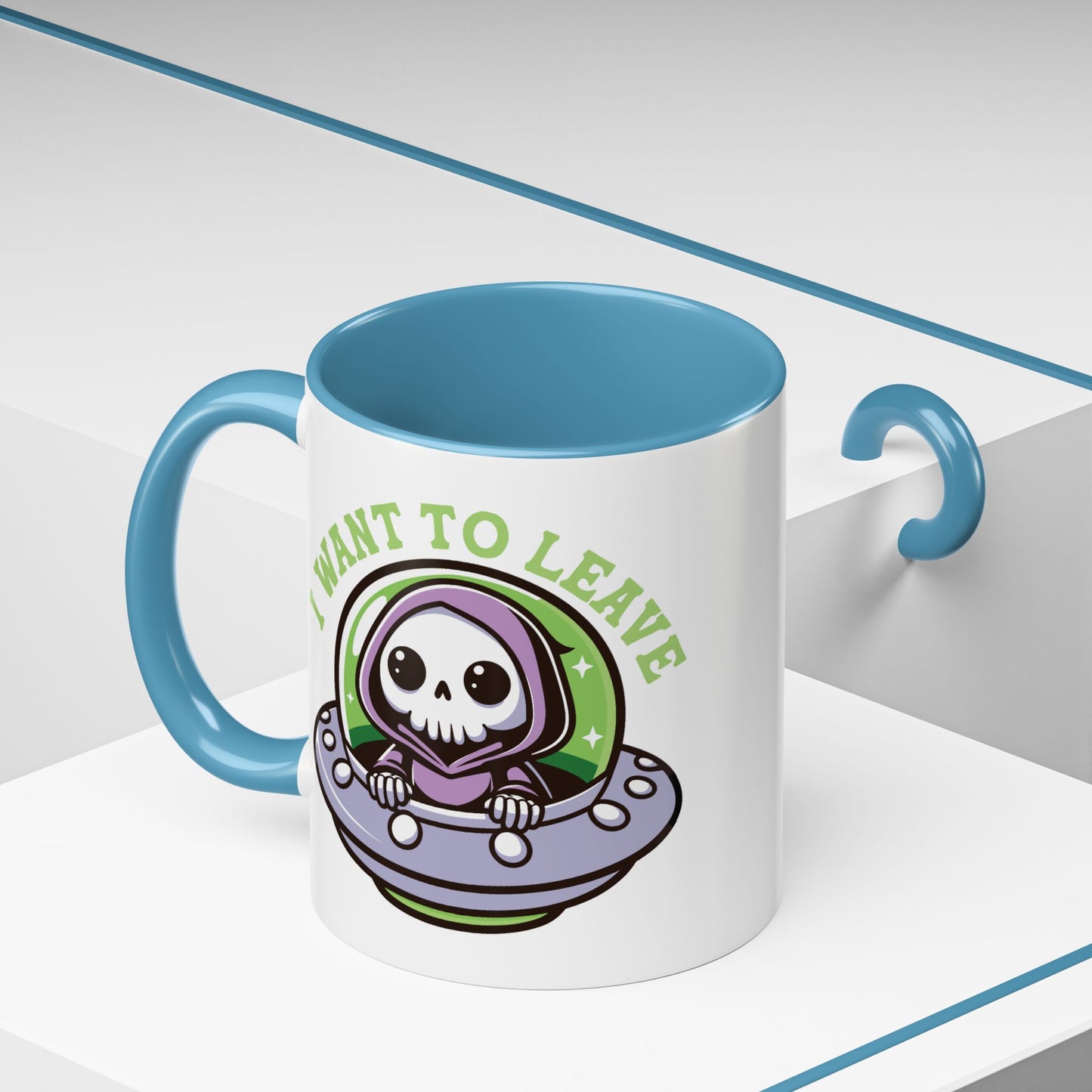 Alien Mug - I Want To Leave