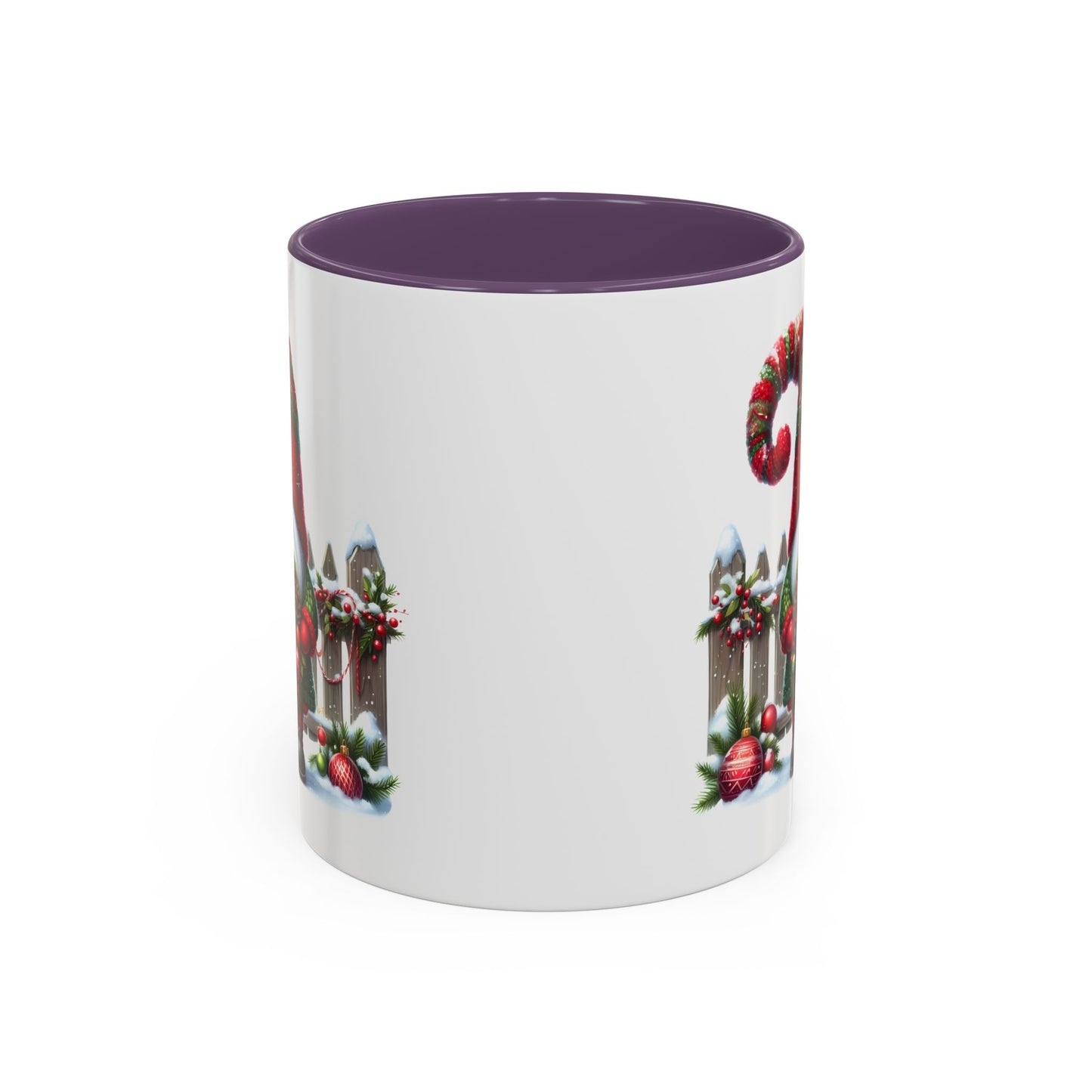 Christmas Mug - Gnome with Christmas Wreath