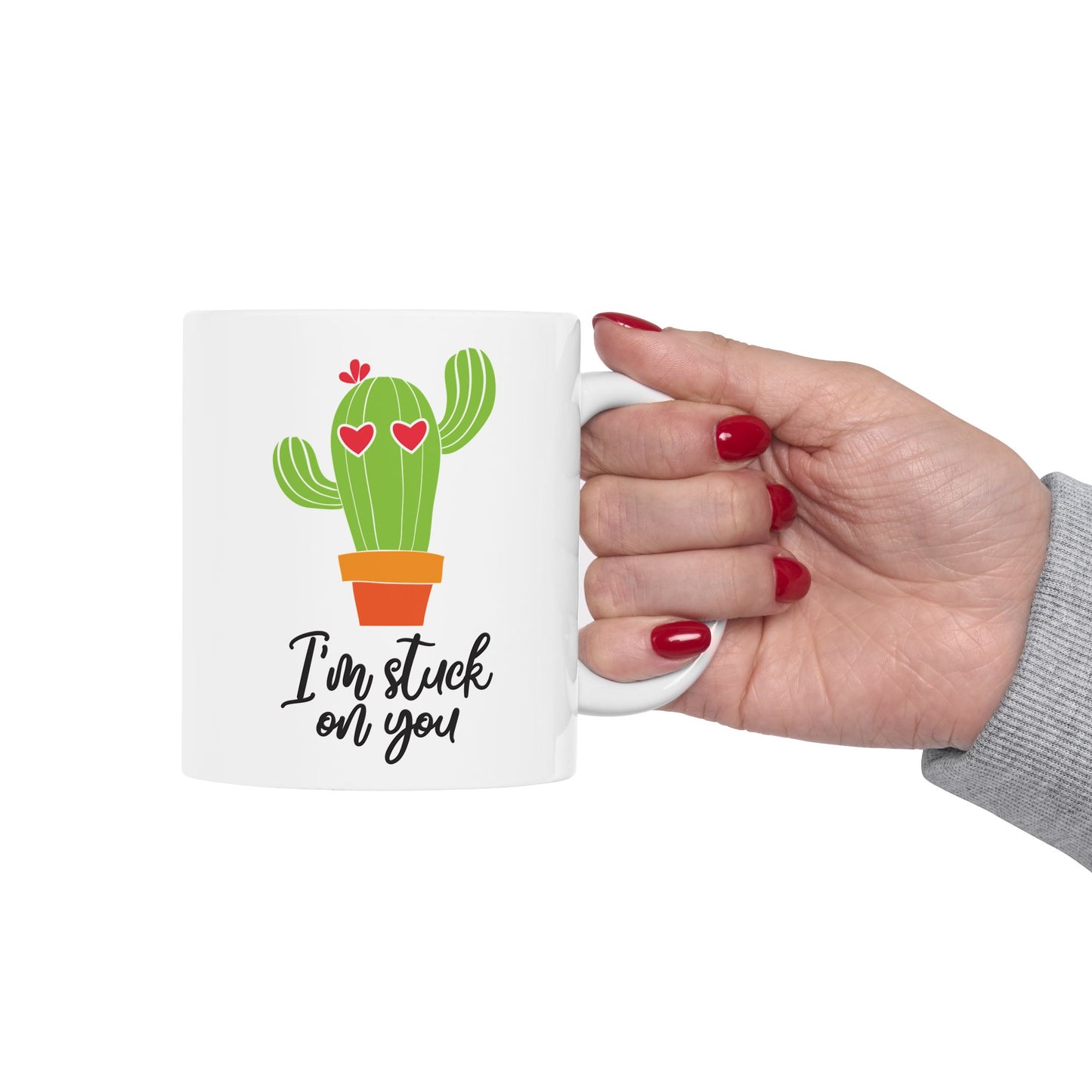 Anniversary Mug - I Am Stuck On You