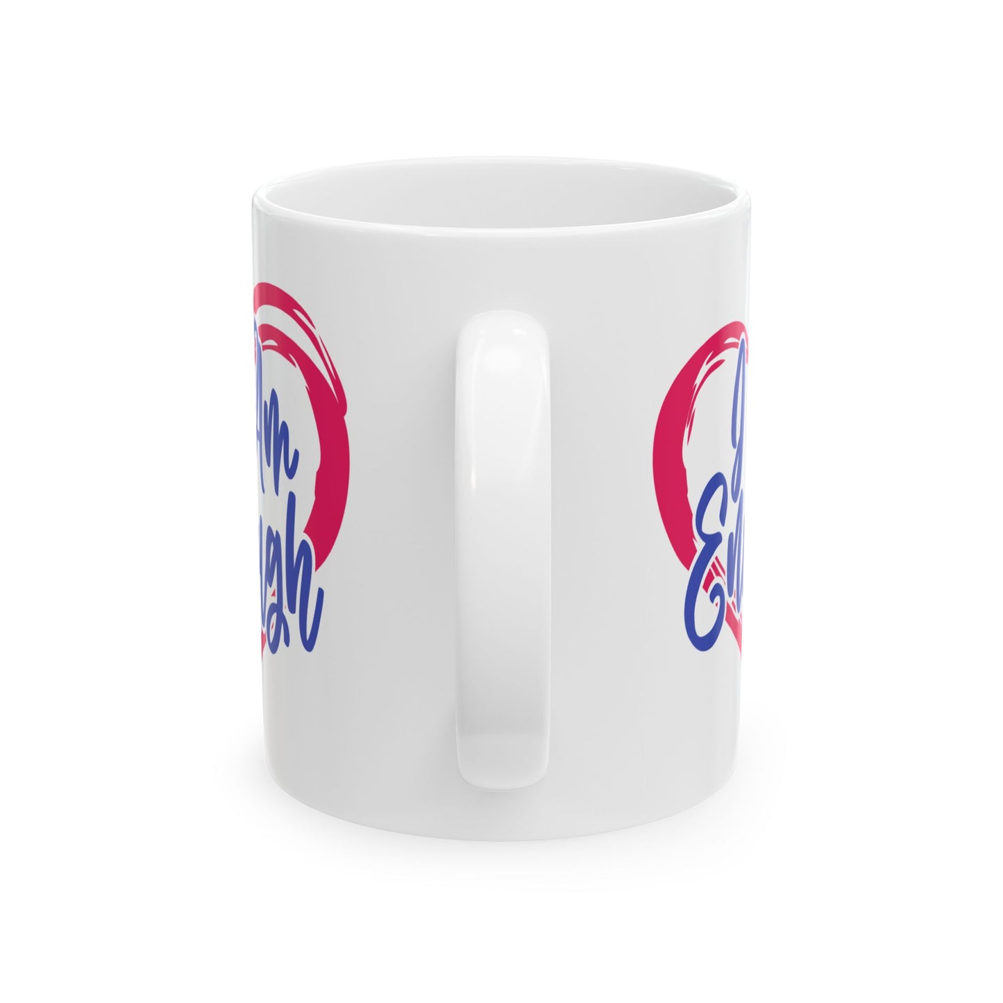 Wellness Mug - I Am Enough Heart