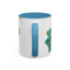 Humor Mug - Monster Drinks Coffee Spill
