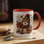 Christmas Mug - Snowman with Christmas Decorations